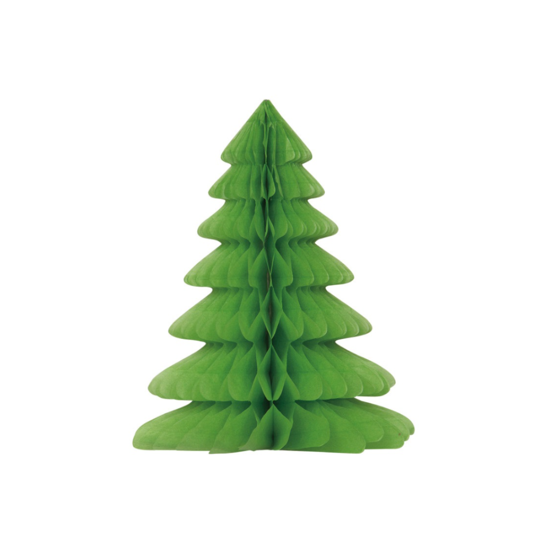 Christmas Tree Honeycomb Centerpiece 12"