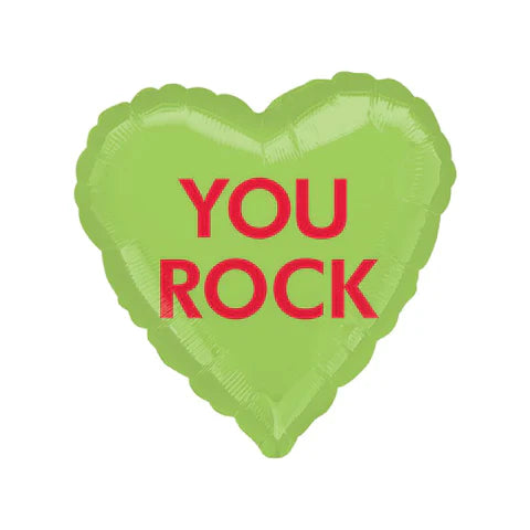 You Rock HVD Heart Foil
