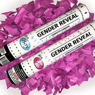 Gender Reveal Confetti Cannon